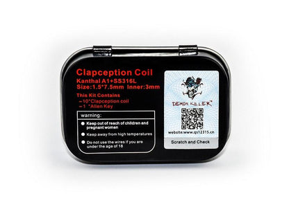 Demon Killer Clapton Fertigwicklung Coil Fertigcoil 0,35 Ohm - 10 Stück / Packung