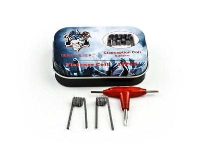 Demon Killer Clapton Fertigwicklung Coil Fertigcoil 0,35 Ohm - 10 Stück / Packung