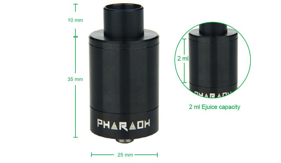 Digiflavor Pharaoh 25 Dripper Verdampfer - 2 ml