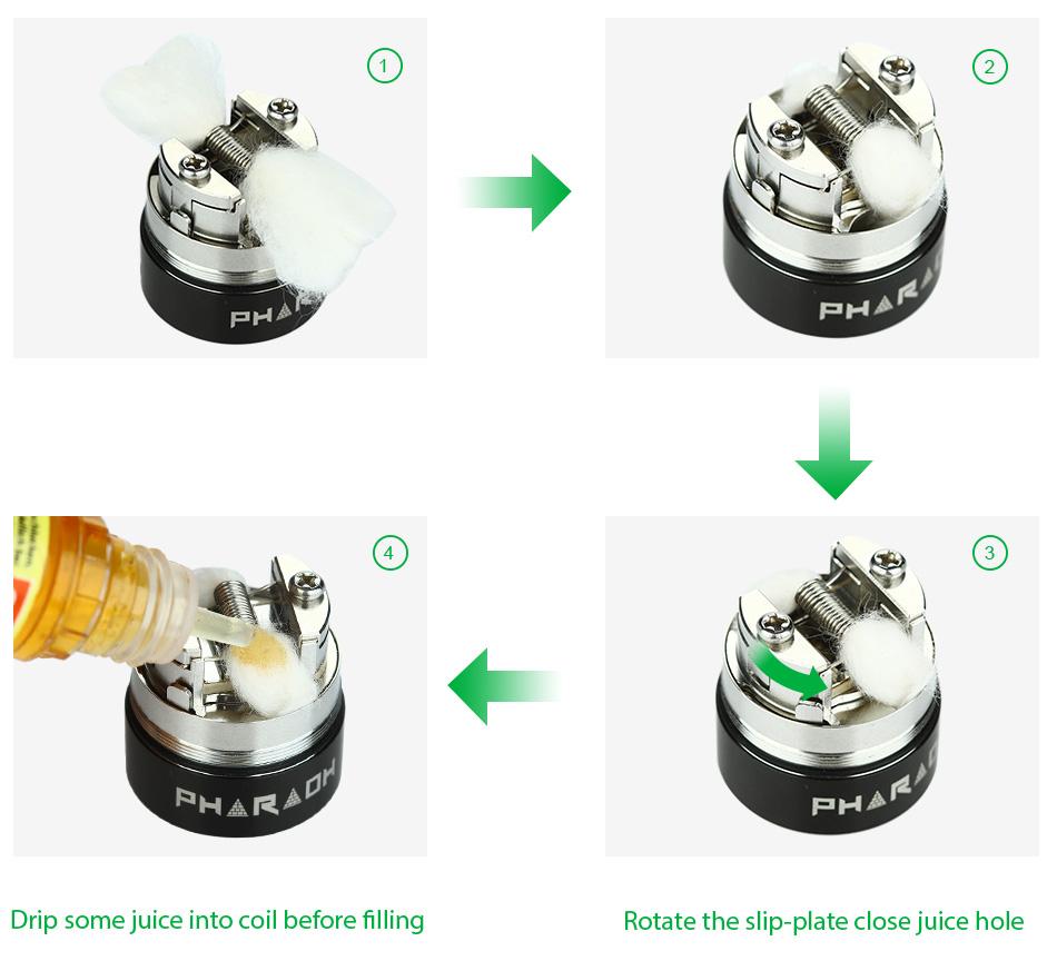 Digiflavor Pharaoh 25 Dripper Verdampfer - 2 ml