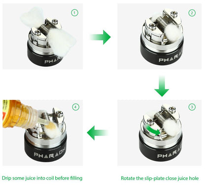 Digiflavor Pharaoh 25 Dripper Verdampfer - 2 ml