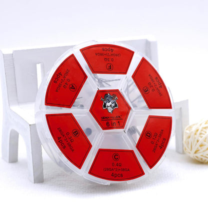 Demon Killer Flame Coil 6 in1 Ni80 Kit - 24 Stück / Packung