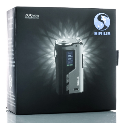 Modifiziert Sirius 200W TC Box Mod Akkuträger