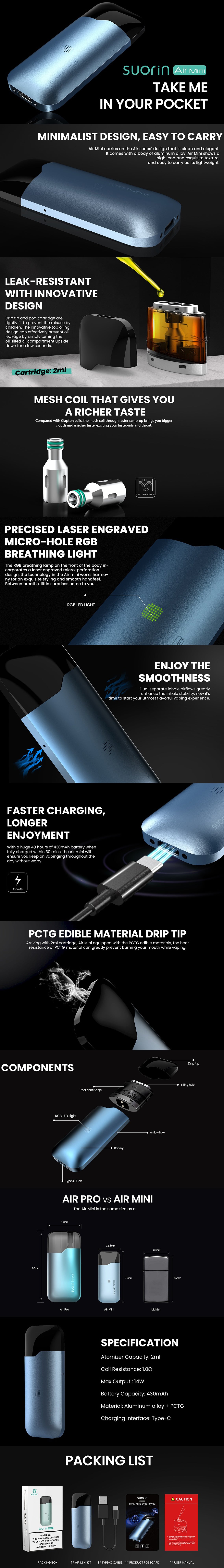 Suorin Air Mini Pod System Kit