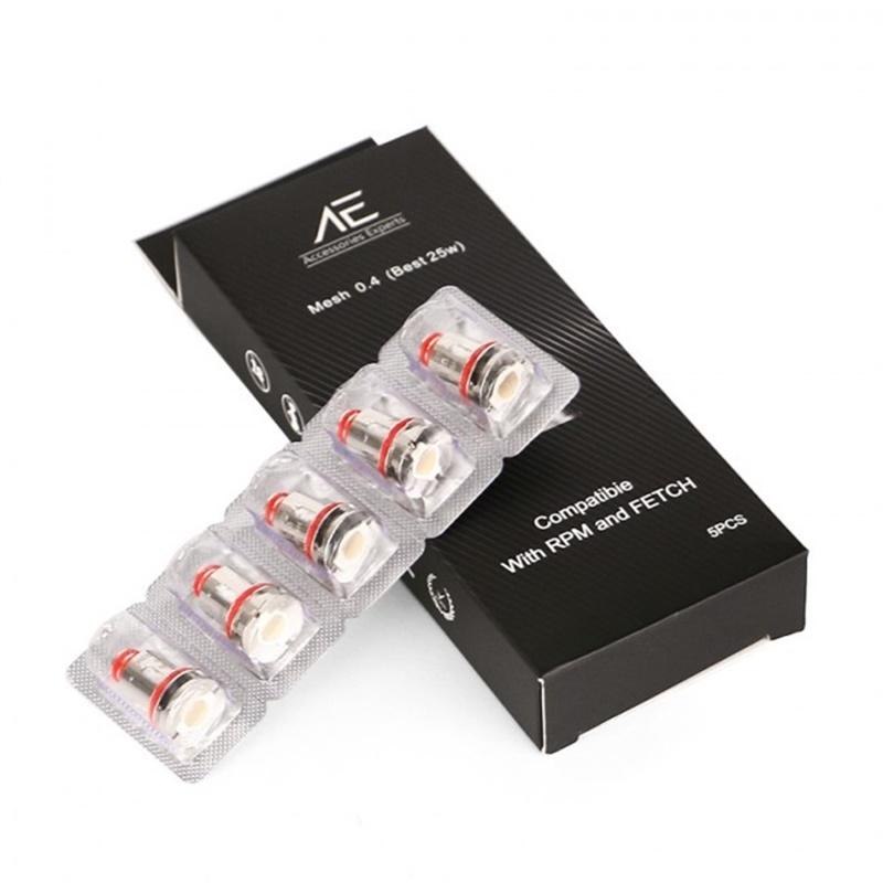AE 0,4 Ohm Mesh Coils für SMOK RPM40/ SMOK Fetch Mini 5 Stück / Packung