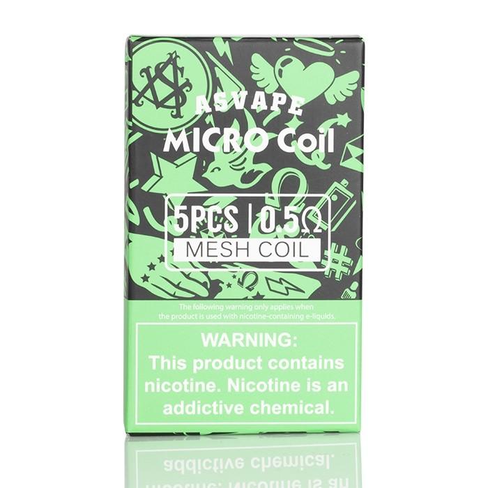 Asvape Micro Ersatz Coils 5 Stück/Packung