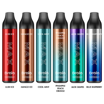 [Sonderangebot] Drala Max 6000 Rechargeable Einweg E-Zigarette Kit 550mAh (20mg)