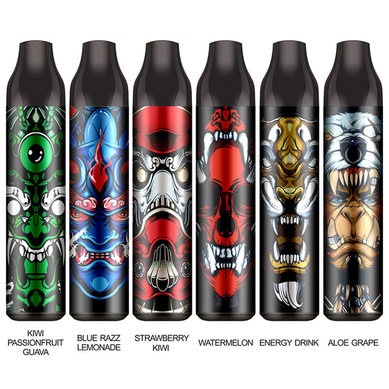 [Sonderangebot]  Drala Specifications Max 4500 wiederaufladbares Einweg E-Zigarette Kit 700mAh