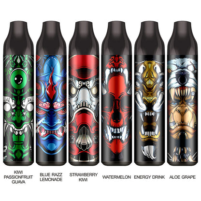 [Sonderangebot]  Drala Specifications Max 4500 wiederaufladbares Einweg E-Zigarette Kit 700mAh
