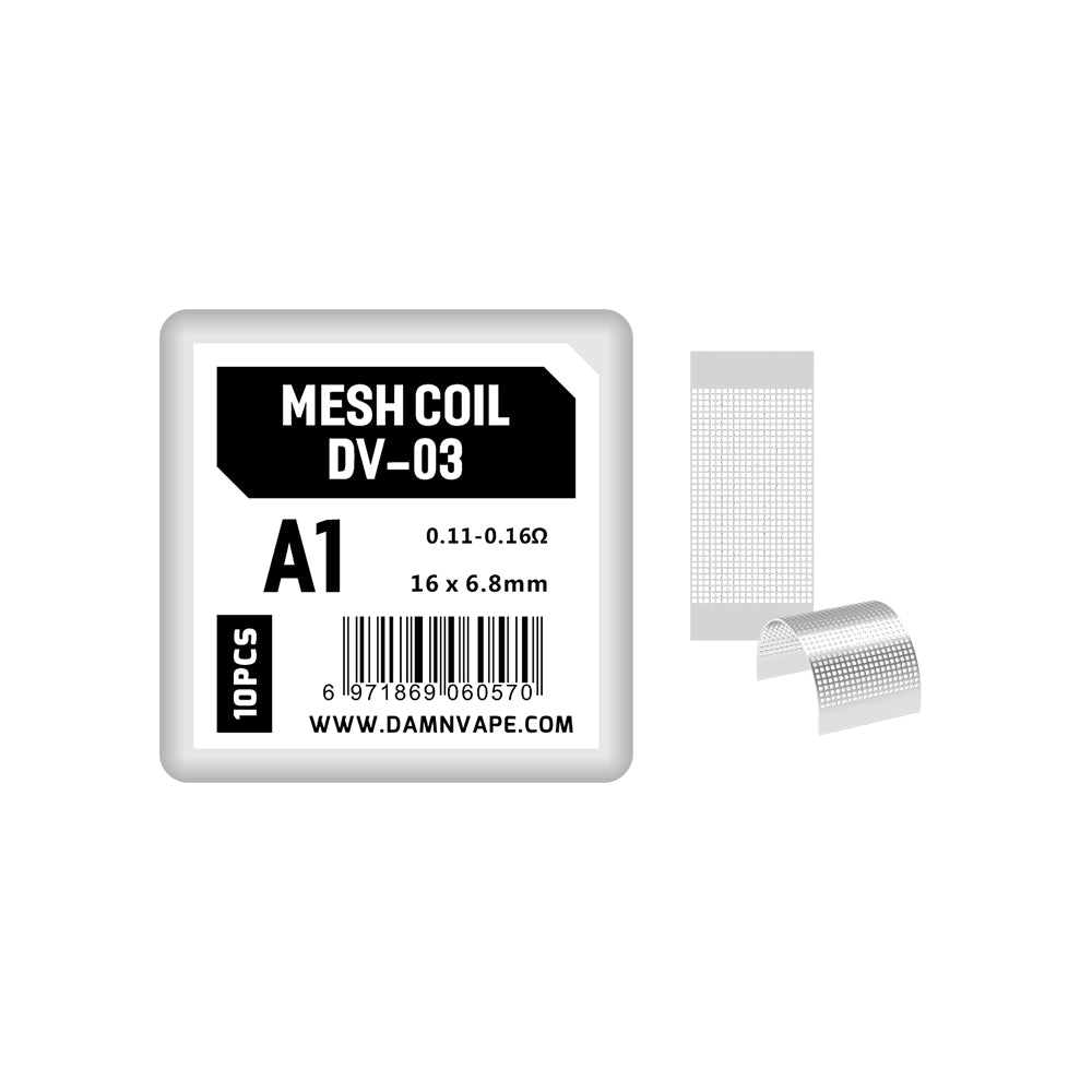 Damn Vape DOOM X RTA Replacement Mesh Coil 10Stück