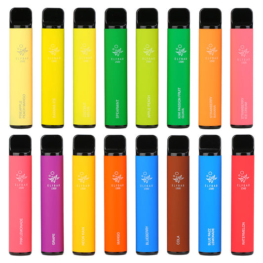 [Sonderangebot]  Elf Bar 1500 Züge Einweg E-Zigarette Kit 850mAh