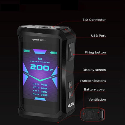 GeekVape Aegis X TC Mod 200W