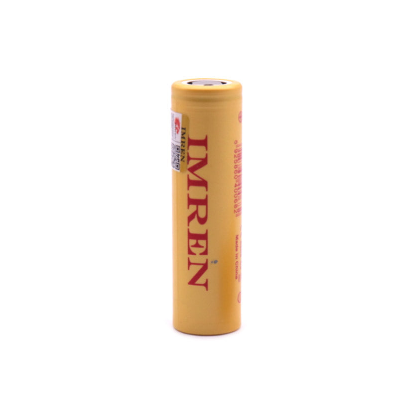 IMREN 18650 3500mAh 30A Flat Top Li-Ion Wiederaufladbare Batterie mit Batteriegehäuse 2Stück