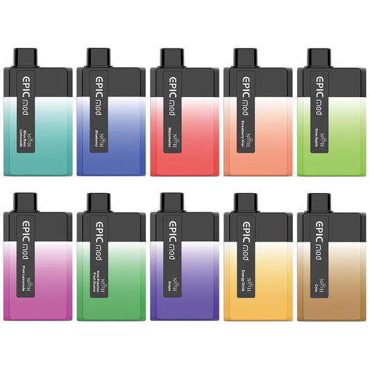 [Clearance sale] NEITH EPICMOD 5500 Wiederaufladbares Einweg E-Zigarette Kit 650mAh (20mg)