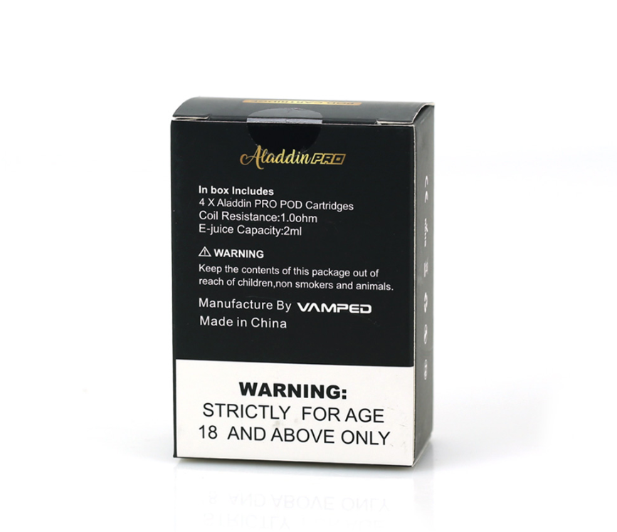 VAMPED Aladdin Pro Ersatz Cartridge 4 Stück / Packung