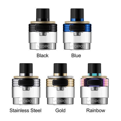 VOOPOO PnP-X Empty Pod Cartridge 5ml für DRAG S PNP-X Kit,DRAG X PNP-X Kit