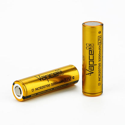 Vapcell NCR20700 Hohe Abfluss Li-Ionen-Akku 30A 3200mAh