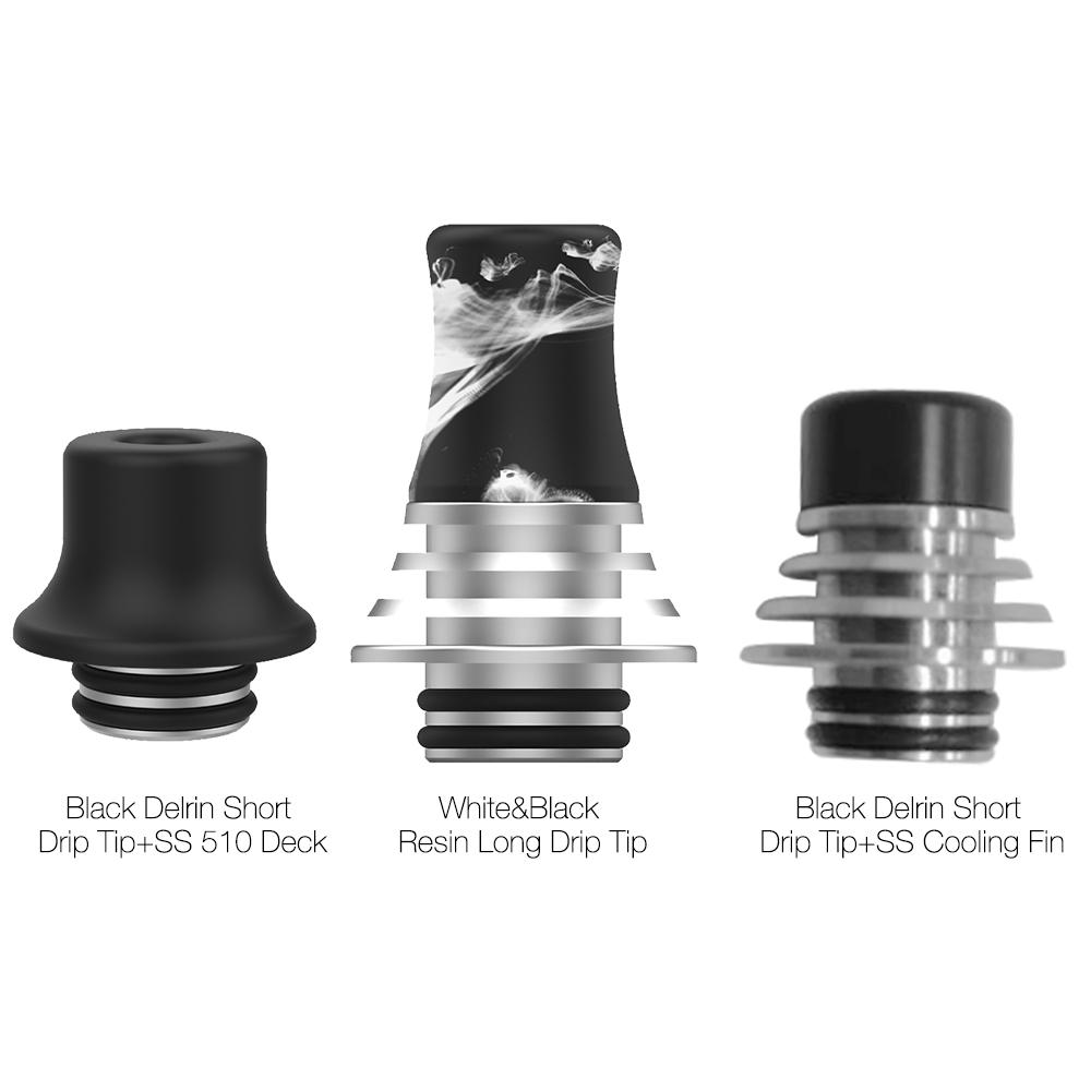 Vapefly Brunhilde MTL RTA Drip Tip