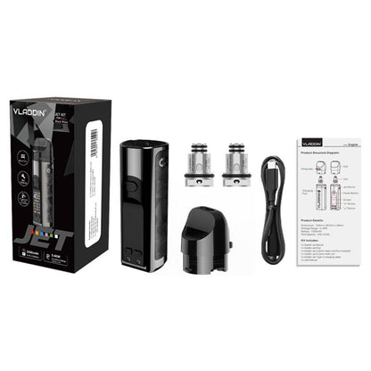 Vladdin Jet 40W Pod Mod Kit 1500mAh