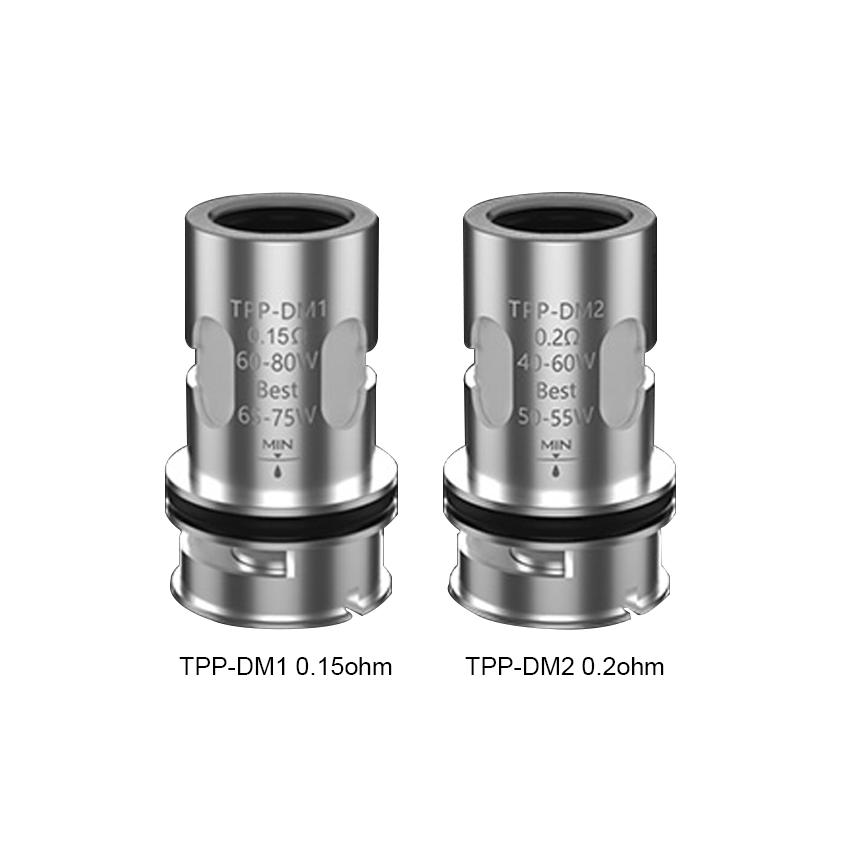 Voopoo TPP Replacement Coils für Drag 3 Kit / Drag X Plus Kit / Drag X Pro Kit / Drag S Pro Kit / Argus GT II Kit / Argus XT / Argus MT Kit 3Stück/Packung