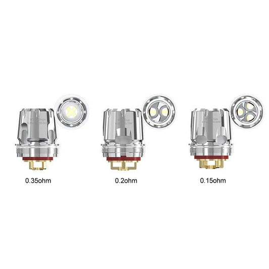 Wismec WT Verdampferkopf für Trough Verdampfer 5 Stück / Packung