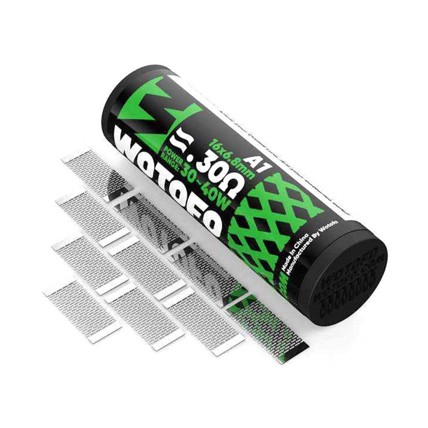 Wotofo Profile PS Dual Mesh RDA Replacement Mesh Coil (10Stück/Packung)