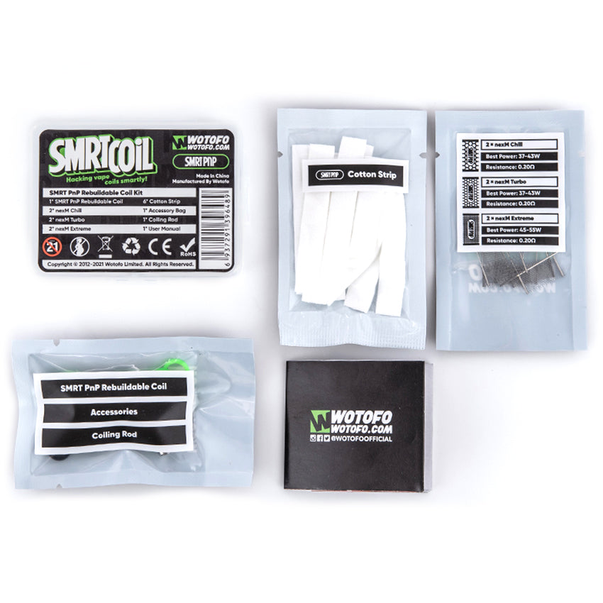 Wotofo SMRT PnP Wiederaufbaubare Coil Kit