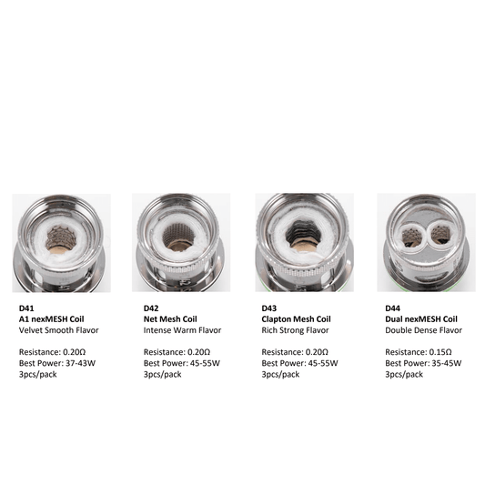 Wotofo nexMINI D Series Coil 3Stück/Packung