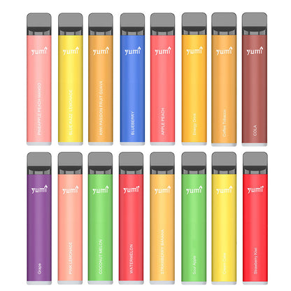 [Clearance sale] YUMI Bar 1500 Züge Einweg E-Zigarette Kit 850mAh (50mg)