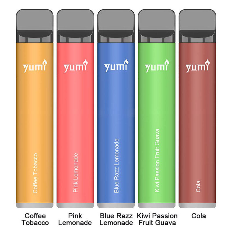 [Clearance sale] YUMI Bar 1500 Züge Einweg E-Zigarette Kit 850mAh (20mg)