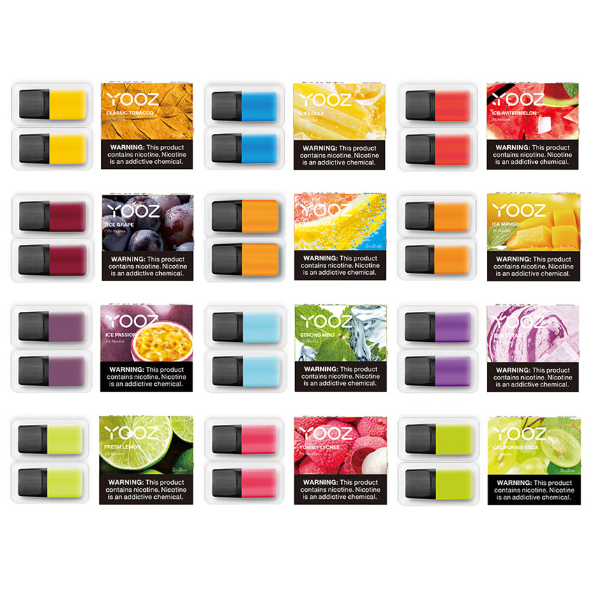 YOOZ Pod Cartridge 2ml für Mini Mod/ZERO 2 Mod (2Stück/Packung)