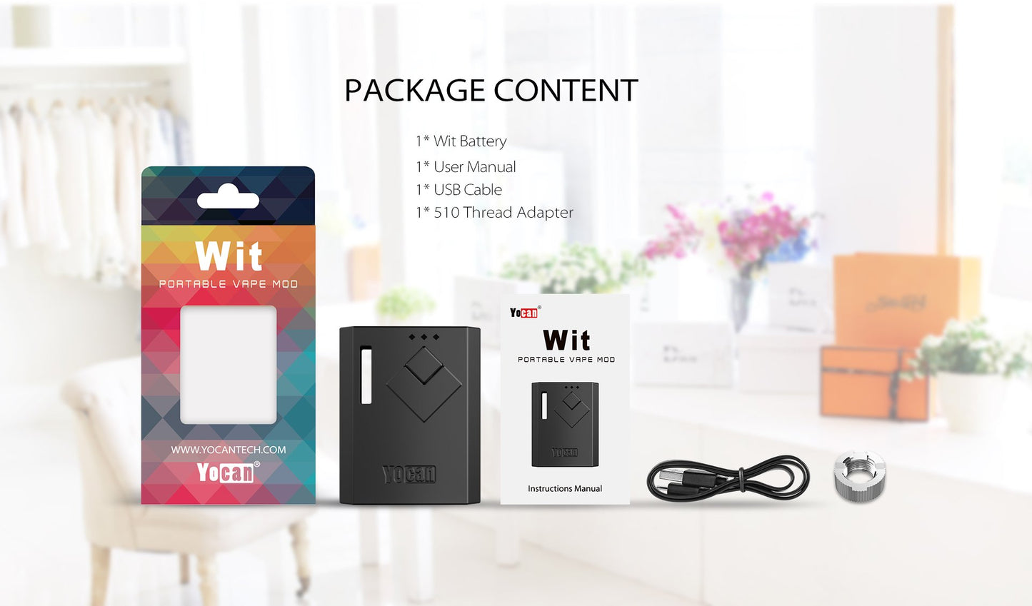 Yocan Wit Box Mod 500mAh