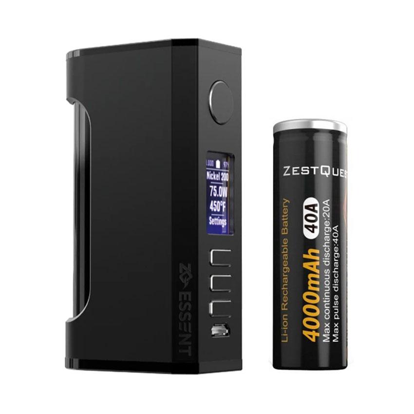 ZQ Essent DNA75C TC Box Mod mit 21700 Li-ion Batterie 4000mAh (Limitierte-Edition)