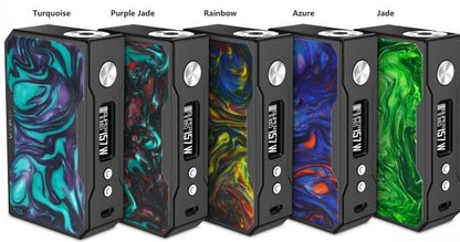 Voopoo Black Drag Resin Version 157W TC Box Mod Akkuträger