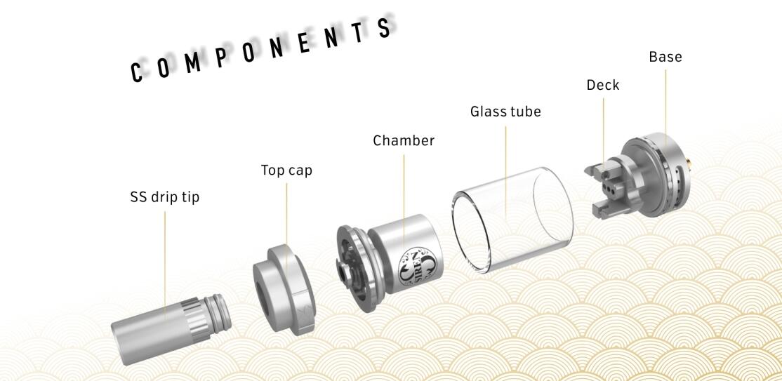 Digiflavor Siren V2 MTL GTA Tank 22mm - 2ml