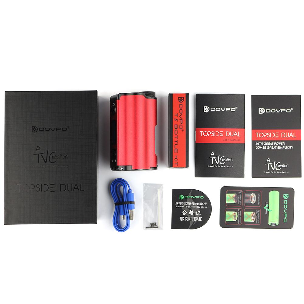 Dovpo Topside Dual 200W Squonker Box Mod Akkuträger (V3) (Upgrade)