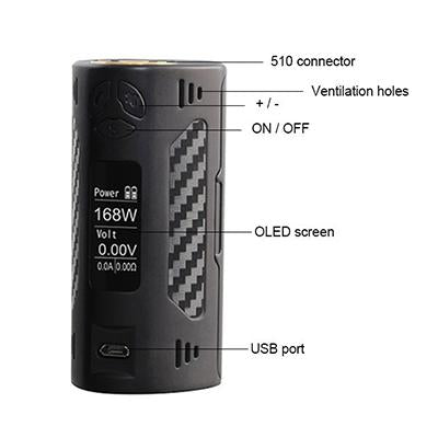 DOVPO TRIGGER 168W BOX MOD