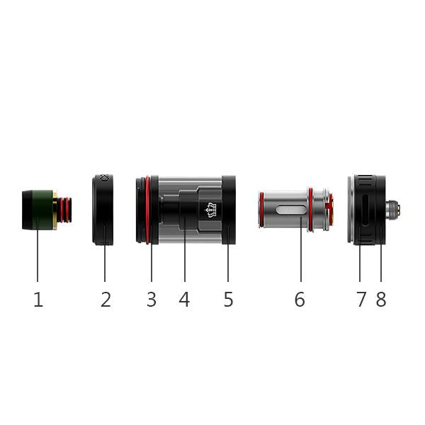 UWELL CROWN III Sub Ohm Verdampfer - 5ml