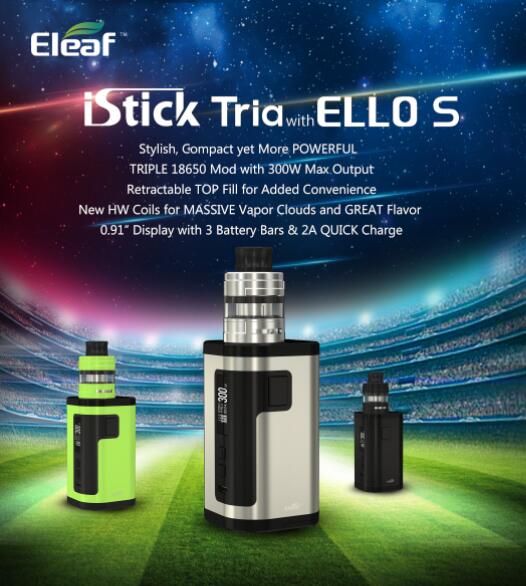 Eleaf iStick Tria 300W Kit mit ELLO S Tank