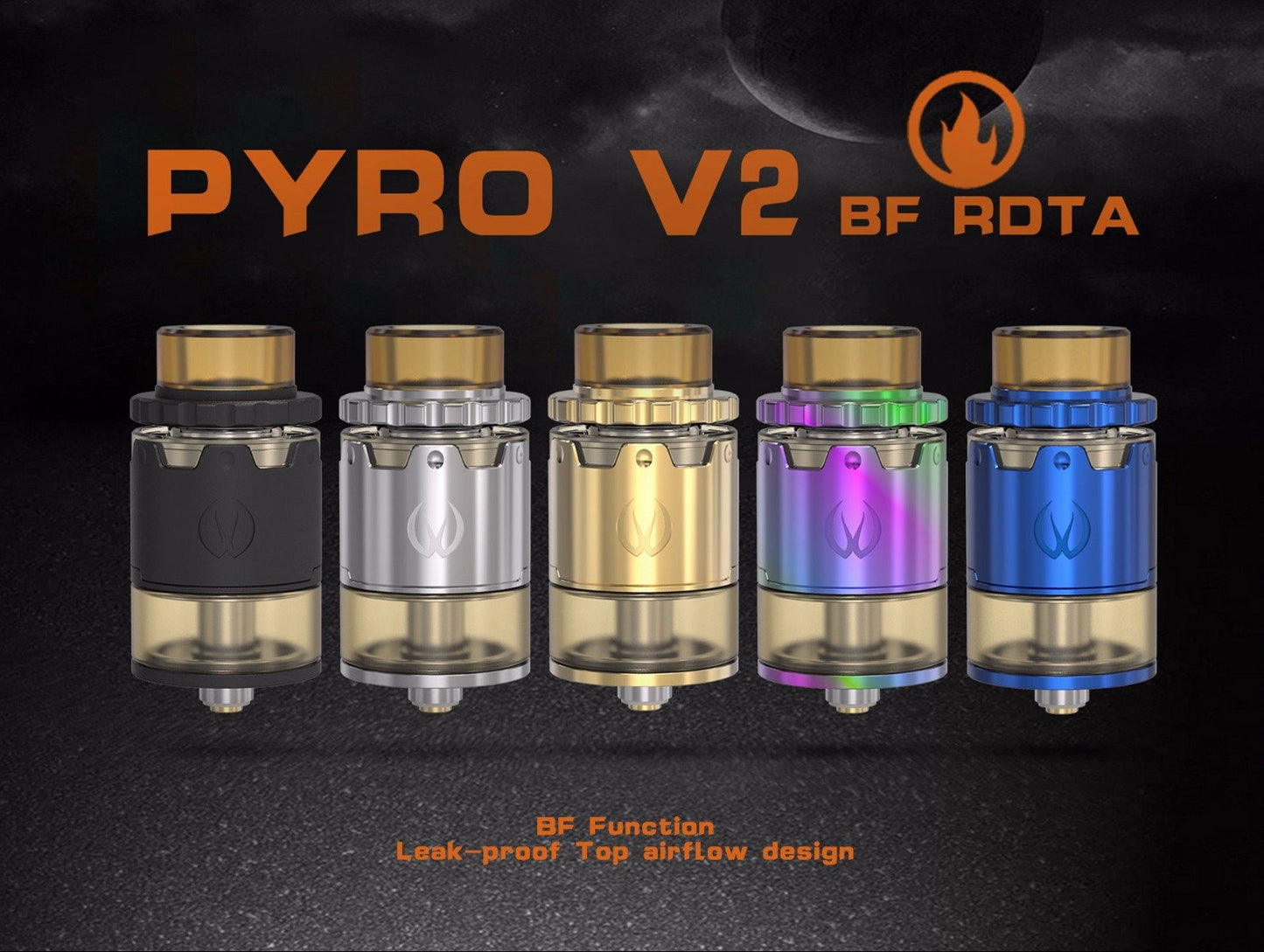 Vandy Vape Pyro V2 BF RDTA Tank Atomizer Verdampfer - 2ml/4ml