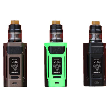 Wismec Reuleaux RX2 20700 200W TC Kit mit GNOME Tank - 4ml