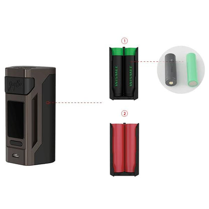 Wismec Reuleaux RX2 20700 200W TC Box Mod Akkuträger