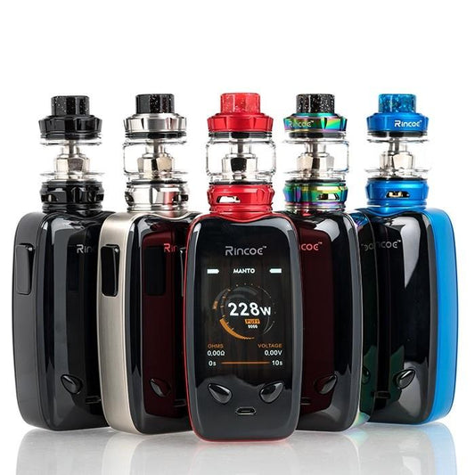 Rincoe Manto 228W TC Mod Set mit Metis Tank - 6ml