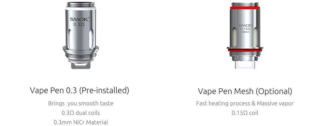 SMOK VAPE PEN 22 Ersatz Coil - 5 Stück / Packung