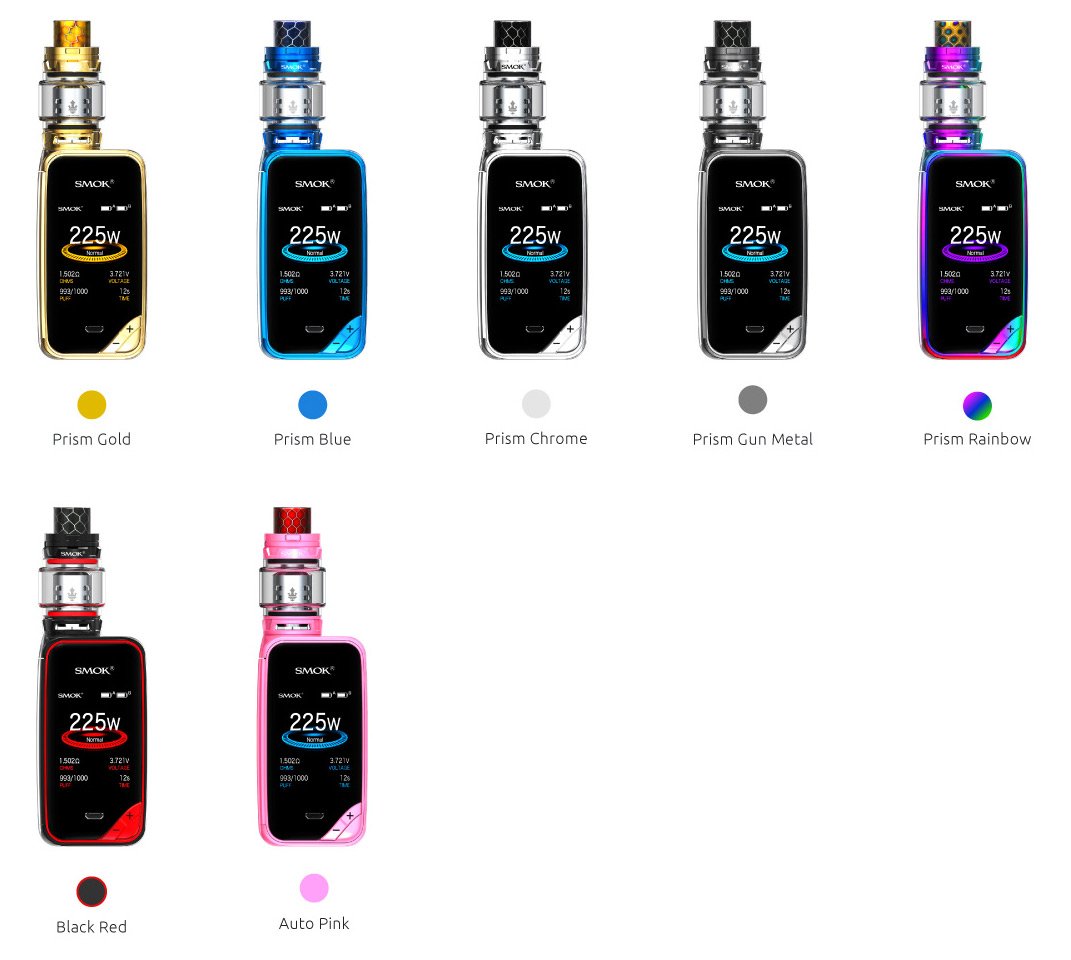 SMOK X-Priv 225W TC Kit mit TFV12 Prince Tank - 8ML