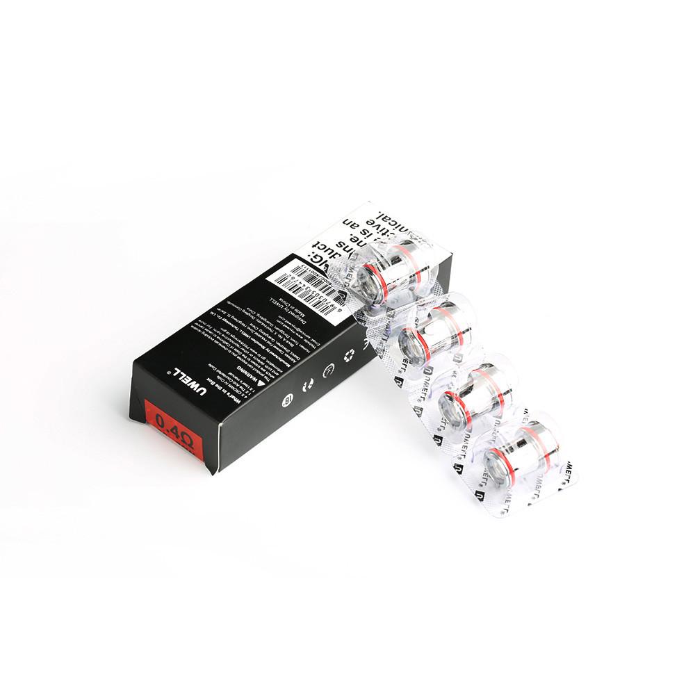 Uwell Crown 4 (IV) Dual SS904L Ersatz Coil Verdampferkopf (4 Stück / Packung)