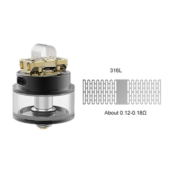 Vapefly Mesh Plus RDTA Tank Verdampfer - 2/3,5ml