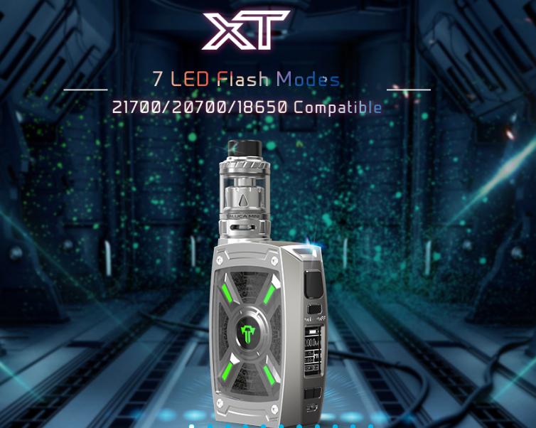 Teslacigs XT 220W TC Kit mit Tallica Mini Tank - 4ml